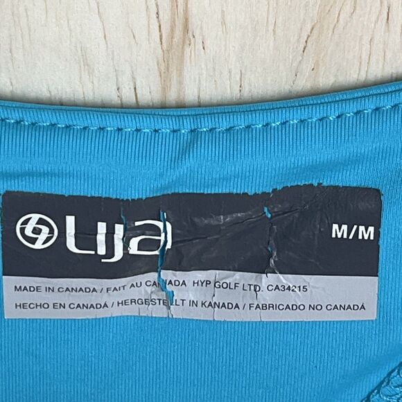 Lija Womens Size Medium Shirt Active Workout Tank Top Non-Padded Shelf Bra - Picture 5 of 6